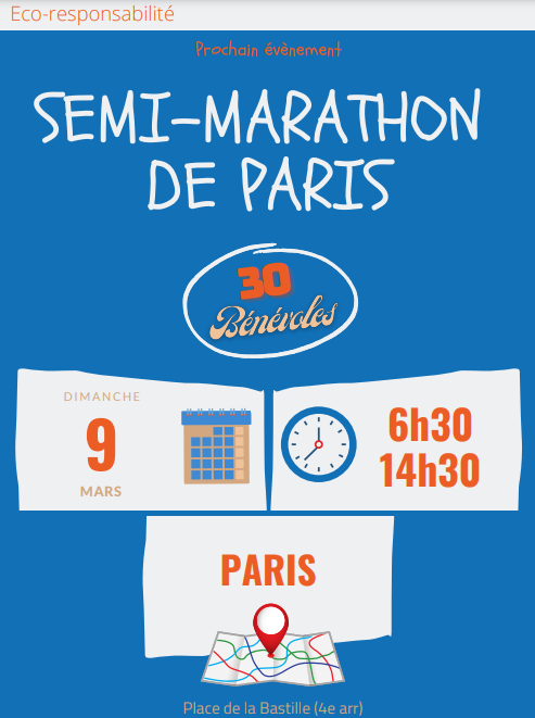 Semi-Marathon de Paris : Appel à bénévoles