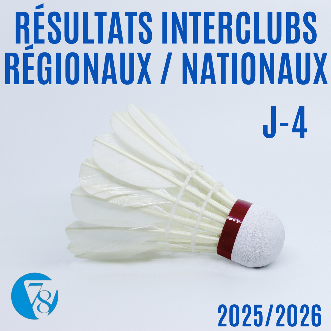 Résultats interclubs National et Régional J4