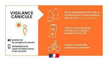 Alerte Météo : vigilance rouge à partir du samedi 11 juillet à 12h