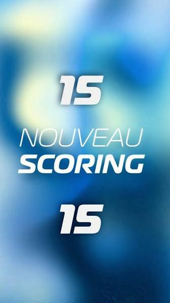 🏸 Nouveau système de score à partir du 1er septembre 2026