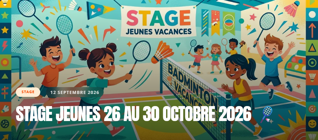 Stage jeunes Le Chesnay 26/30 Octobre 2026