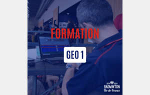 Formation GEO 1 (2 et 3 novembre 2024)