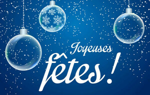 Joyeuses fêtes de fin d’année !