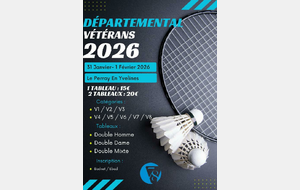 Résultat Départemental Vétérans 2026