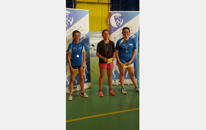 PODIUM SD CADETTES J1 TROPHÉE 2018