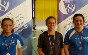 PODIUM SD CADETTES J1 TROPHÉE 2018