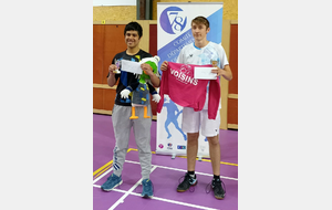 SH Cadet Elite
FUENTES Alexandre
Badminton Club Vicinois
SARDANA Arnav
Entente Sportive De Sartrouville
