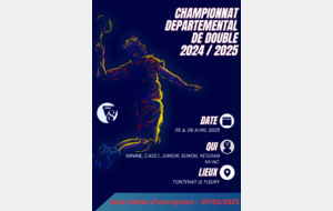 Départemental Sénior de Doubles