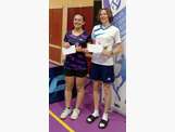 SD Junior
 LEMMEL Norah
U. S. Carrieres/seine
HAAS FAGES Ellie
Triel Badminton Club
