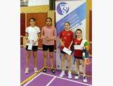 DD Benjamine 
GEISSEL Emilie
Badminton Maisons-laffitte
LECHAUVE Maëlys
Entente Sportive De Sartrouville
LECHEVALLIER Manon
Badminton Club Vicinois
SHARMA Navika vikrant
Badminton Club De Villepreux