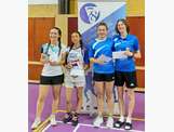 DD Junior
 LEMMEL Norah
U. S. Carrieres/seine
MALHERBE Elyse
U. S. Carrieres/seine
HAAS FAGES Ellie
Triel Badminton Club
LANDRIAU Clara
Triel Badminton Club