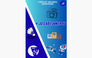 Résultats J2 Cadets, Juniors, Top Poussins