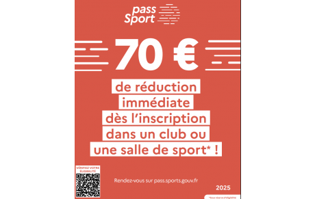 🎟️ Le Pass’Sport est de retour pour la saison 2025 !