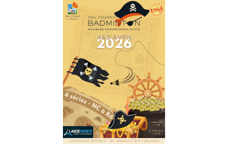 22 ème tournoi de Saint Arnoult 4/5 Avril 2026